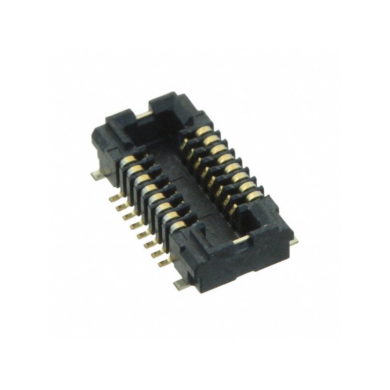 1 pcs : AXT316124 - CONN SOCKET 16POS SMD GOLD