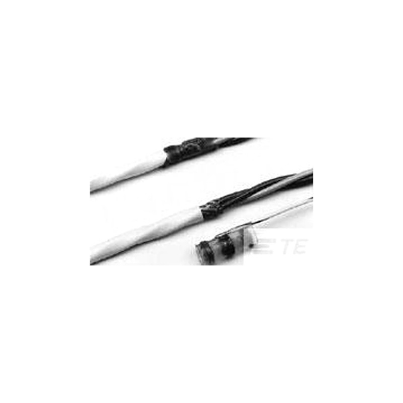 1 Box of 100 - TE Connectivity Blue PVDF Solder Sleeve 19.1mm Length 3.3 - 5.95mm Cable Diameter