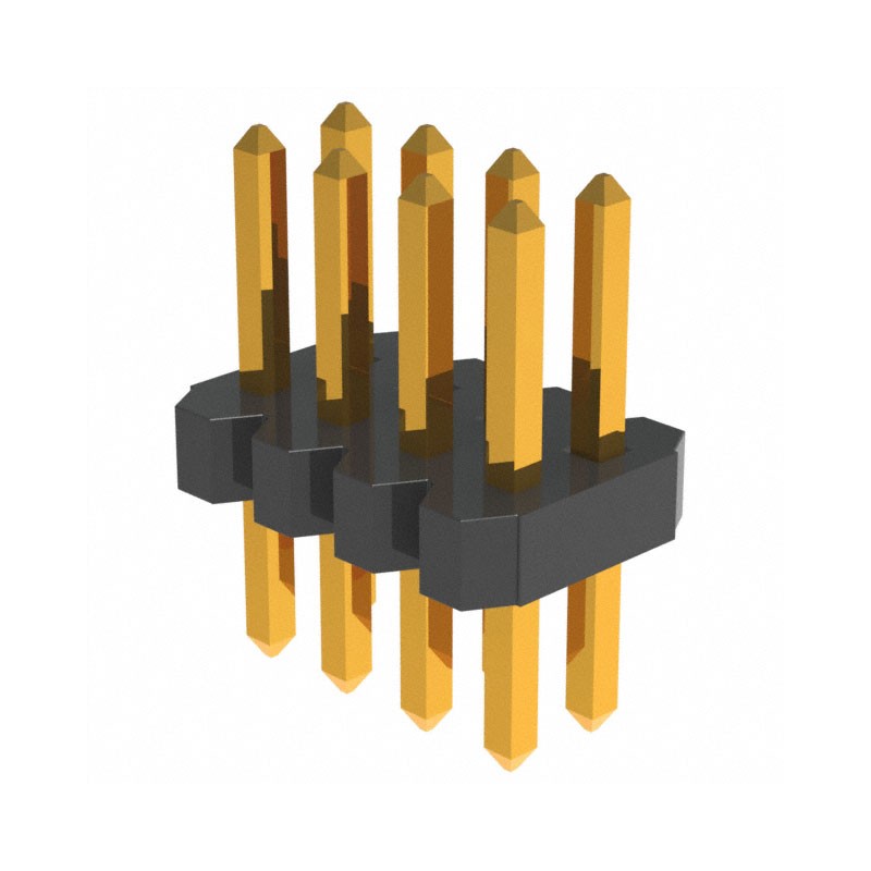 1 pcs : GRPB042VWVN-RC - CONN HEADER VERT 8POS 1.27MM