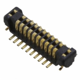 1 pcs : AXT420124A - CONN HDR 20POS SMD GOLD