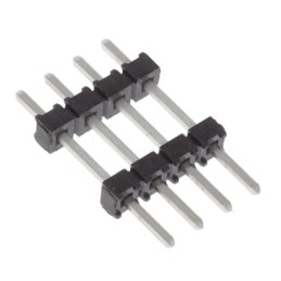 1 pcs : TW-04-03-T-S-285-100 - CONN BRD STACK 2.00 4POS