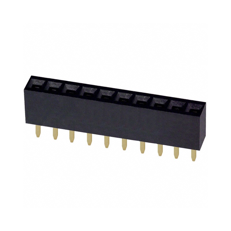 1 pcs : PPPC101LFBN-RC - CONN HDR 10POS 0.1 GOLD PCB