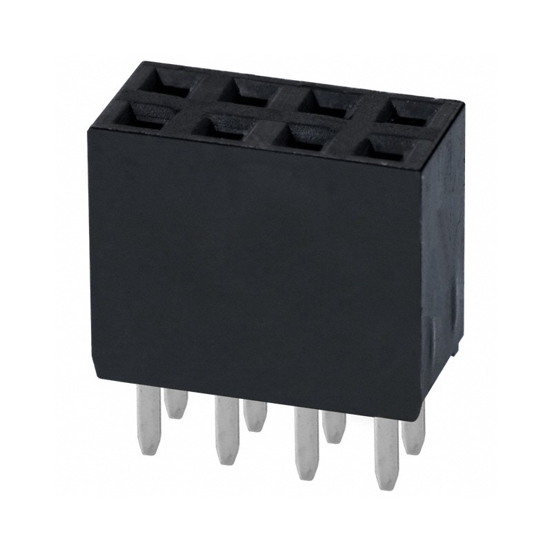 1 pcs : PPTC042LFBN-RC - CONN HDR 8POS 0.1 TIN PCB