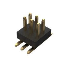 1 pcs : BC050-06A-K0-0380-0160-0480-LB - 6W,1.0MM PITCH ELEV PIN HDR,DIL,