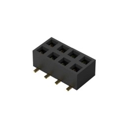 1 pcs : BF080-08-A-1-L-C - 8POS, 2MM PITCH SOCKET, DIL, SMT