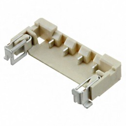 1 pcs : ES9P004VFZR1600 - CONN HEADER SMD R/A 4POS 3MM