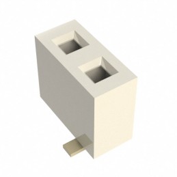 1 pcs : BG306-02-A-2-0400-L-G - 2W, 2.54MM PTH SCK, SIL, SMT, VE