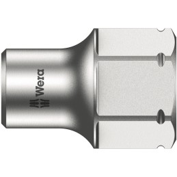 1 pcs - Wera 1/4 in Drive 5.5mm Standard Socket, 6 point, 18 mm Overall Length
