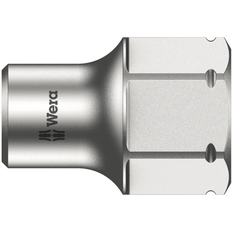 1 pcs - Wera 1/4 in Drive 5.5mm Standard Socket, 6 point, 18 mm Overall Length