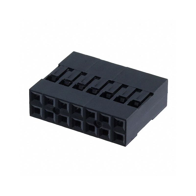 1 pcs : M20-1070700 - CONN RCPT HSG 14POS 2.54MM