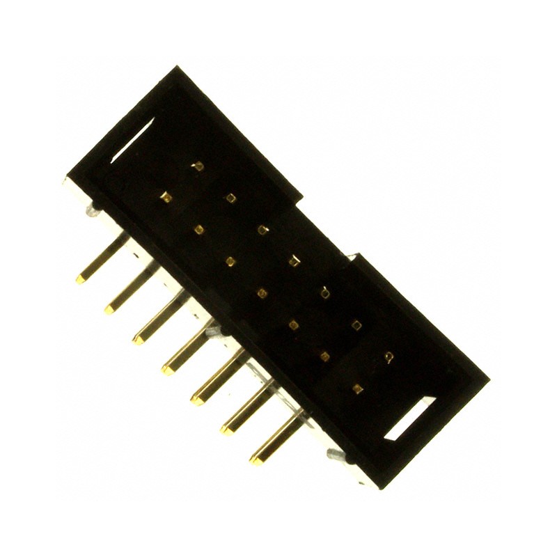 1 pcs : SBH11-PBPC-D07-RA-BK - CONN HEADER R/A 14POS 2.54MM