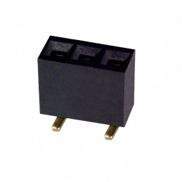 1 pcs : NPPC031KFXC-RC - CONN HDR 3POS 0.1 GOLD SMD