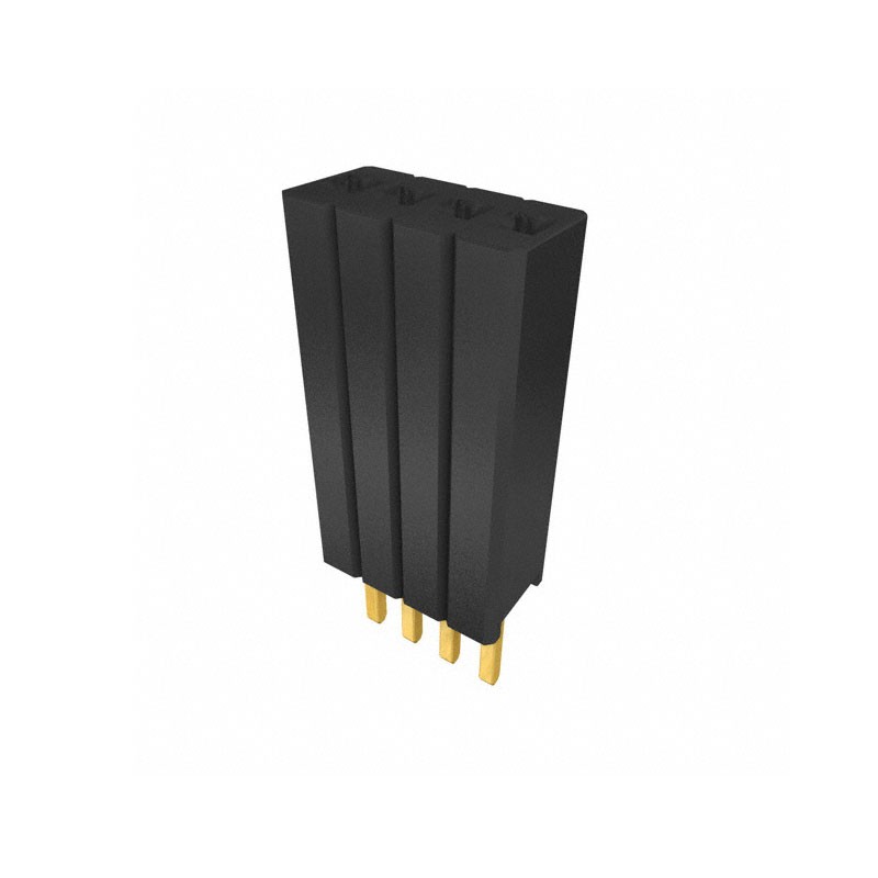 1 pcs : M52-5010445 - CONN RCPT 4POS 0.05 GOLD PCB