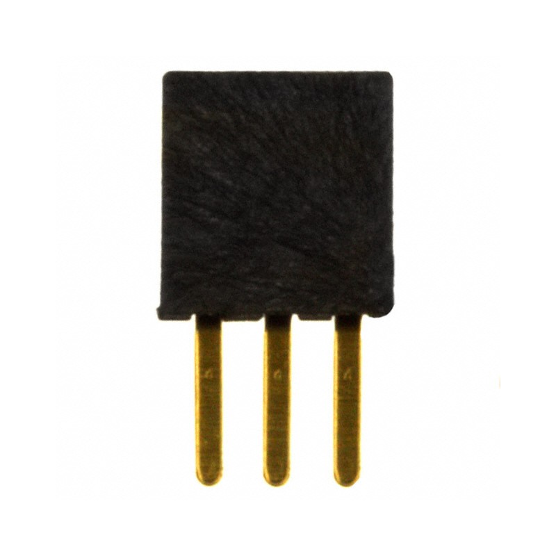 1 pcs : LPPB031NFFN-RC - CONN HDR 3POS 0.05 GOLD PCB