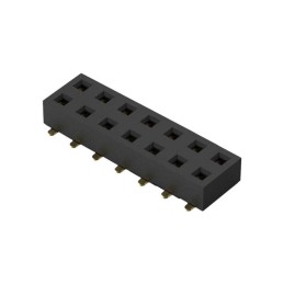 1 pcs : BF121-14-A-1-L-C - 14POS, 2MM PITCH SOCKET, DIL, SM