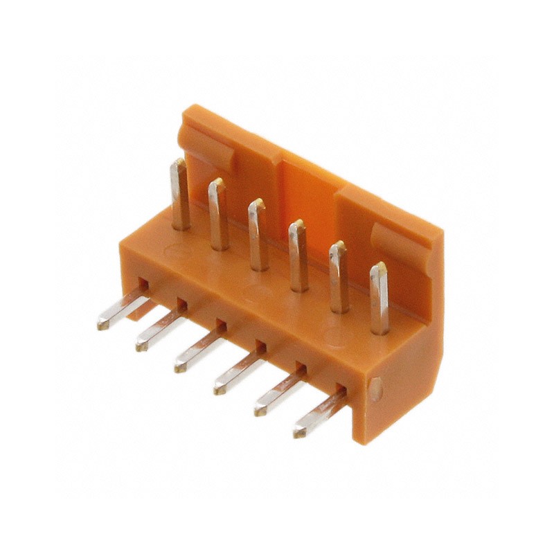 1 pcs : IL-G-6P-S3L2-SA - CONN HEADER R/A 6POS 2.5MM