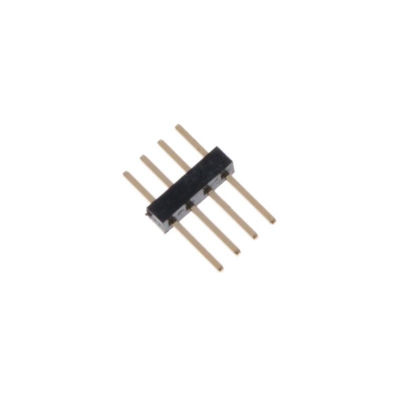 1 pcs : BC020-04-A-0200-0300-L-D - 4W, 1.0MM PITCH PIN HDR, SIL, TH