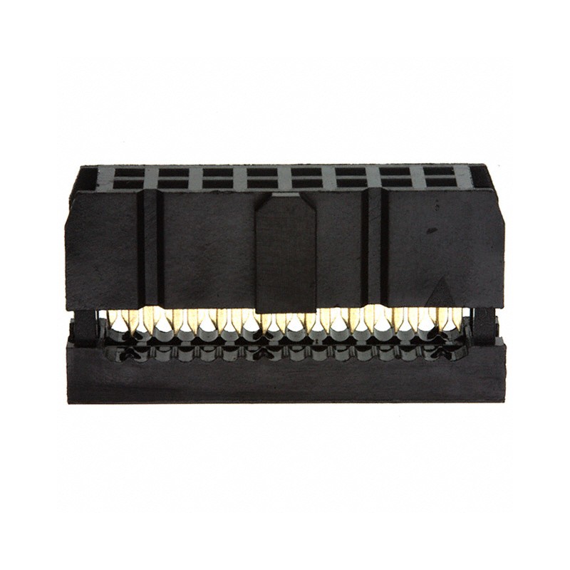 1 pcs : SFH210-PPPC-D08-ID-BK - CONN HEADER 16POS IDC 28AWG GOLD