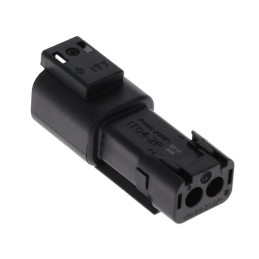 1 pcs : IT04-2P-004 - CONN RCPT HSG 2POS