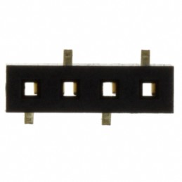 1 pcs : NPPN041BFLD-RC - CONN HDR 4POS 0.079 GOLD SMD