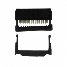 1 pcs : SFH213-PPPC-D07-ID-BK - CONN HEADER 14POS IDC 28AWG GOLD