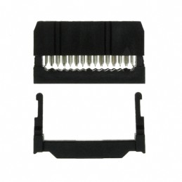 1 pcs : SFH213-PPPC-D07-ID-BK-M181 - CONN HEADER 14POS IDC 28AWG GOLD