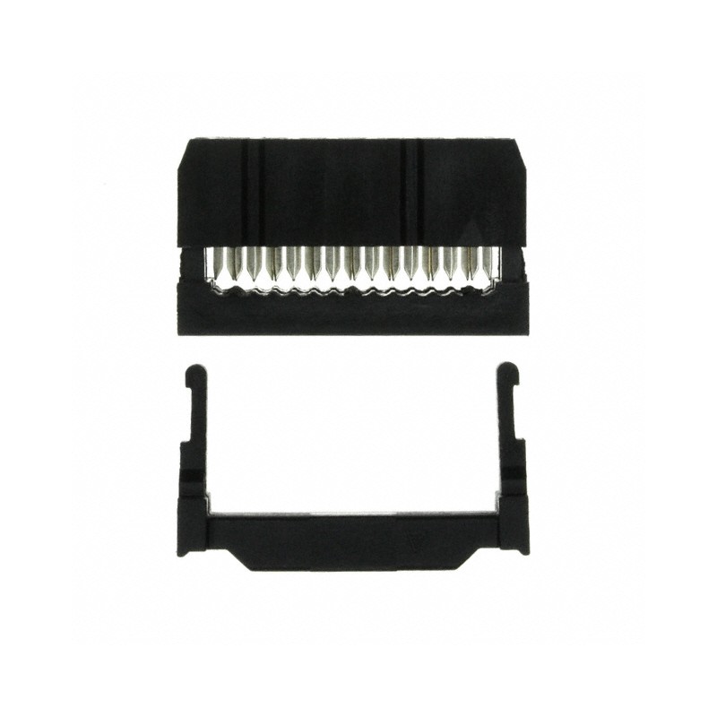 1 pcs : SFH213-PPPC-D07-ID-BK-M181 - CONN HEADER 14POS IDC 28AWG GOLD