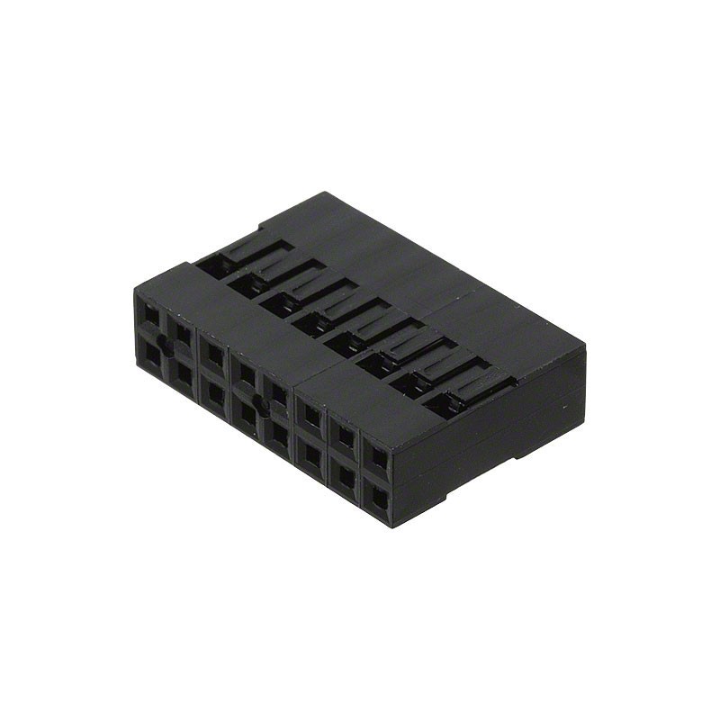 1 pcs : M20-1070800 - CONN RCPT HSG 16POS 2.54MM