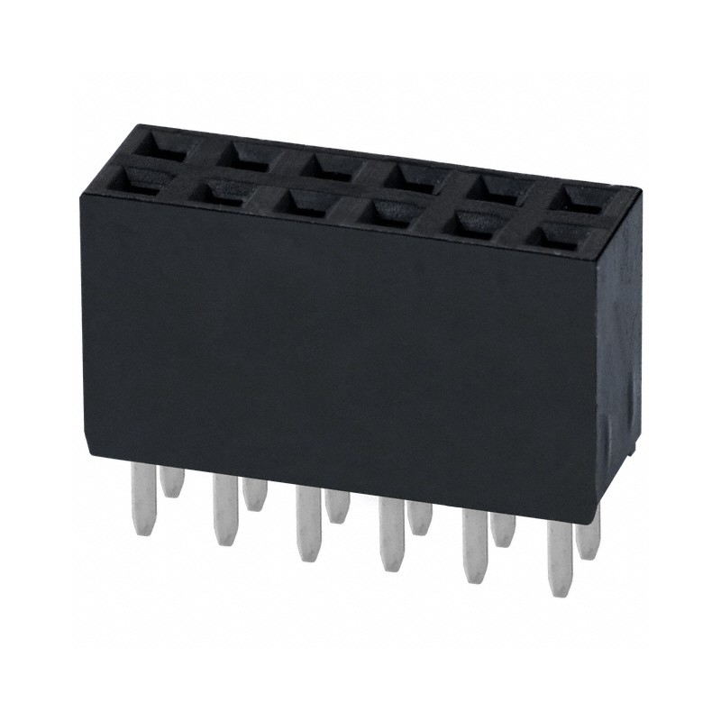 1 pcs : PPTC062LFBN-RC - CONN HDR 12POS 0.1 TIN PCB