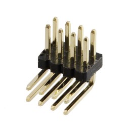 1 pcs : GRPB042MWCN-RC - CONN HEADER R/A 8POS 1.27MM