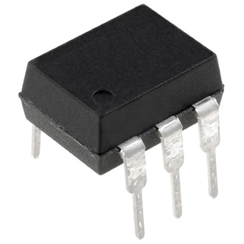 65 pcs - Isocom, 4N26 DC Input Phototransistor Output Optocoupler, Surface Mount, 6-Pin DIP