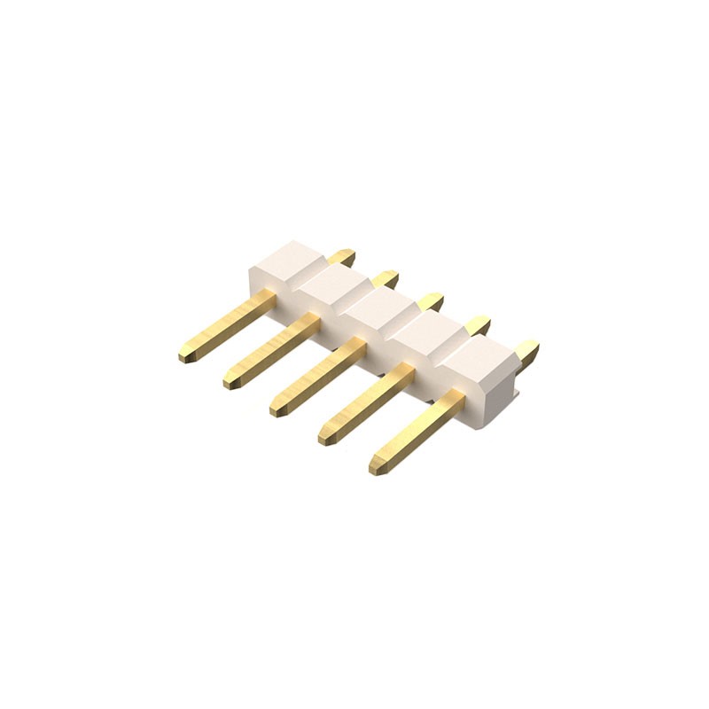 1 pcs : BG301-05-A-0540-L-B - CONN HEADER SMD R/A 5POS 2.54MM