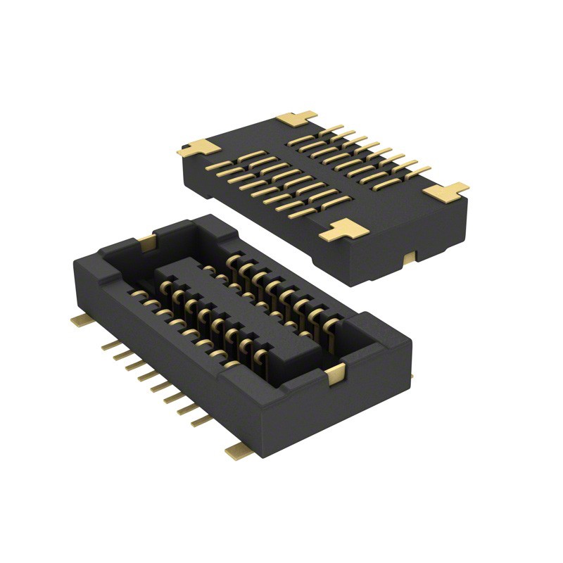 1 pcs : AXT516124A - CONN SOCKET 16POS SMD GOLD