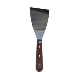 1 pcs - Wood 75mm Putty Knife Scraper With Polished Blade