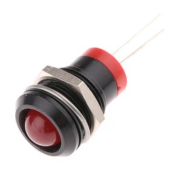 1 pcs - RS PRO Red Panel Mount Indicator, 2V dc, 12mm Mounting Hole Size
