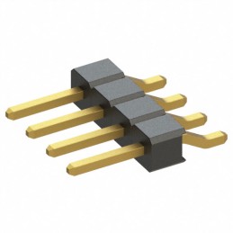 1 pcs : M22-5330405 - CONN HEADER SMD R/A 4POS 2MM