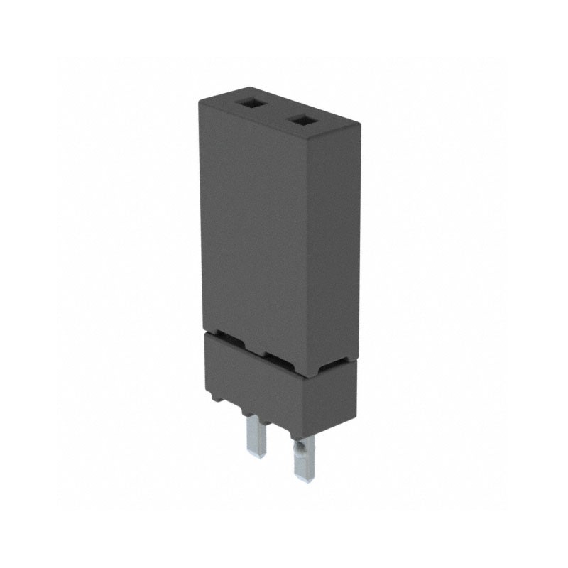 1 pcs : ESW-102-12-T-S - CONN SOCKET 2POS 0.1 TIN PCB