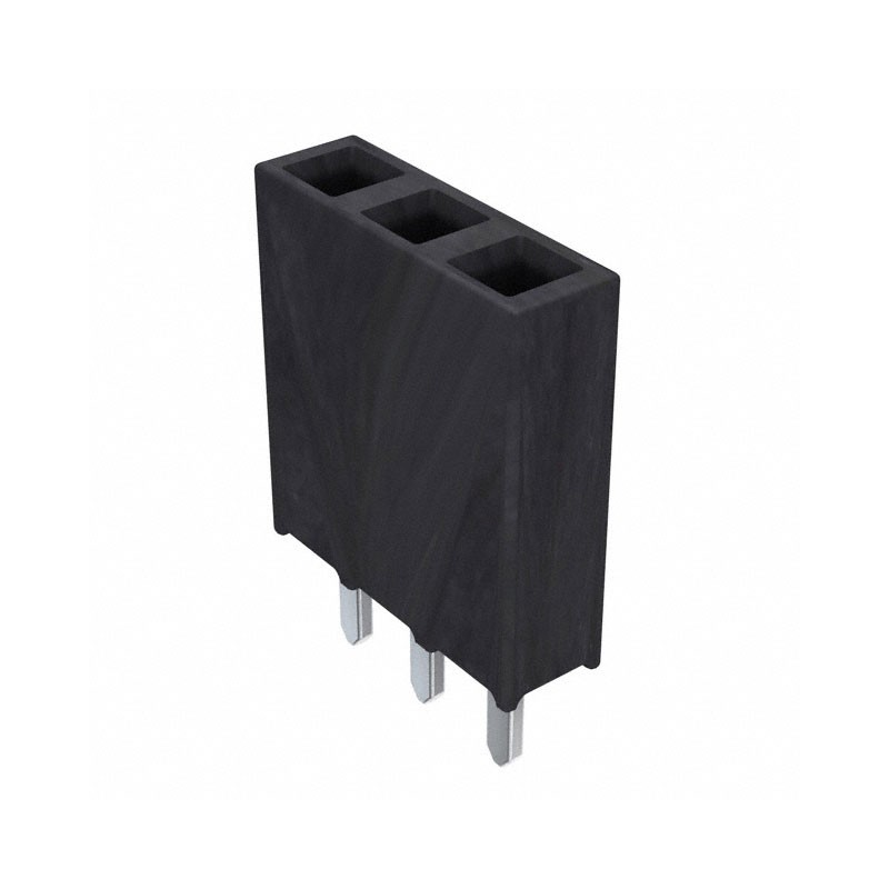 1 pcs : SSW-103-01-L-S - CONN RCPT 3POS 0.1 GOLD PCB