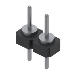 1 pcs : 335-40-102-00-160000 - CONN HEADER VERT 2POS 2.54MM