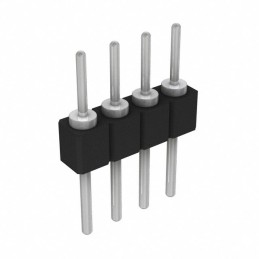1 pcs : TS-104-T-A - CONN HEADER VERT 4POS 2.54MM