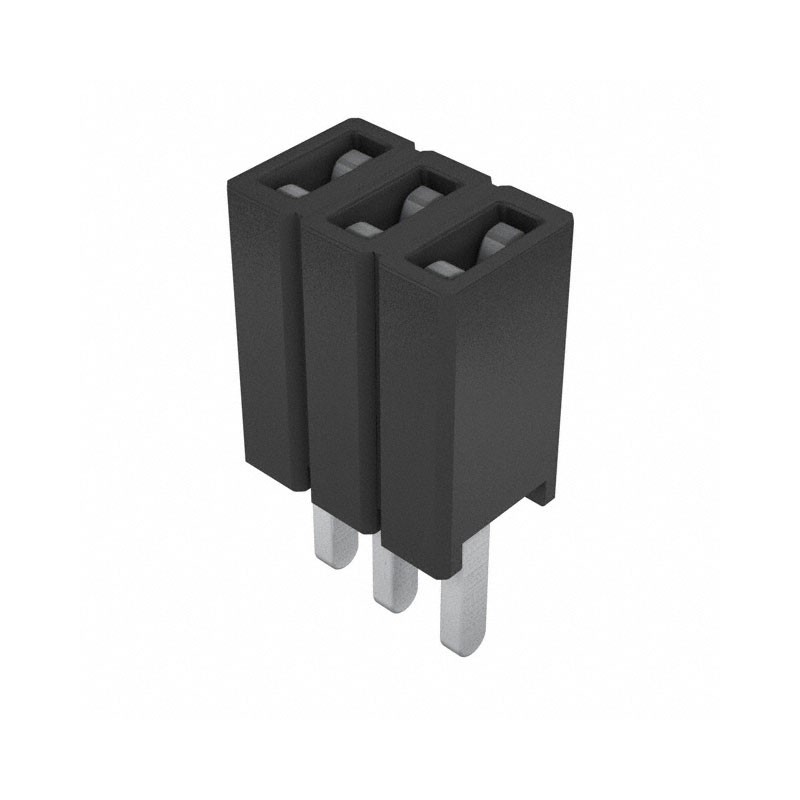 1 pcs : SLM-103-01-S-S - CONN RCPT 3POS 0.05 GOLD PCB