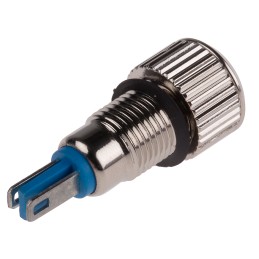 1 pcs - RS PRO Green Panel Mount Indicator, 24V, 8mm Mounting Hole Size, Lead Wires Termination, IP67