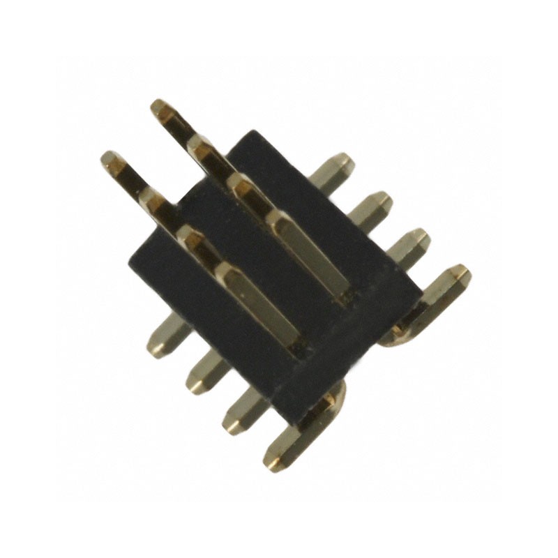 1 pcs : GRPB042VWQS-RC - CONN HEADER SMD 8POS 1.27MM