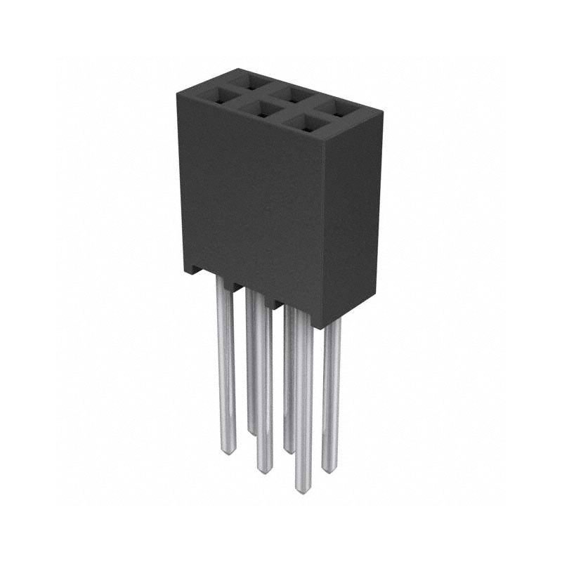 1 pcs : SSQ-103-03-T-D - CONN RCPT 6POS 0.1 TIN PCB