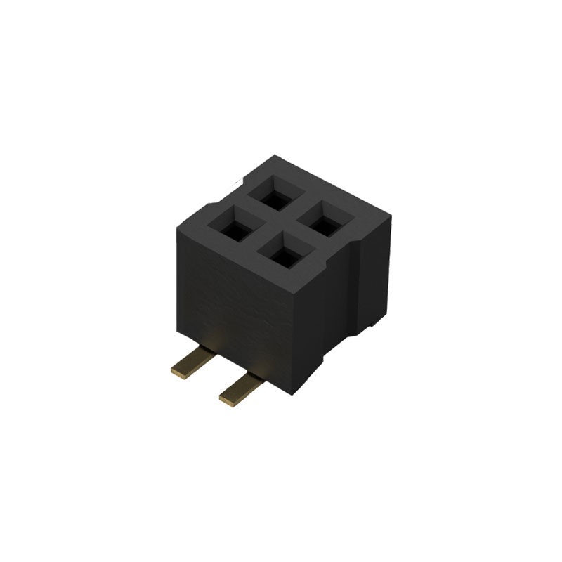 1 pcs : BC085-04-A-0390-L-C - 4W, 1.0MM PITCH SOCKET, DIL, SMT