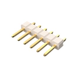 1 pcs : BG301-06-A-0540-L-B - CONN HEADER SMD R/A 6POS 2.54MM