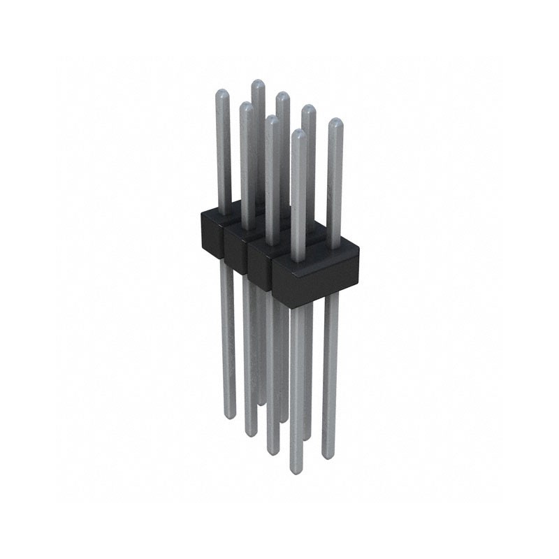 1 pcs : PEC04DFEN - CONN HEADER VERT 8POS 2.54MM