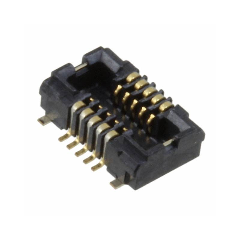 1 pcs : AXT310124 - CONN SOCKET 10POS SMD GOLD