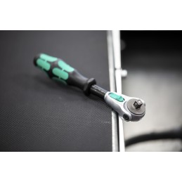 1 pcs - Wera 35 Piece Kraftform Kompakt W 1 Maintenance Tool Kit with Pouch, VDE Approved