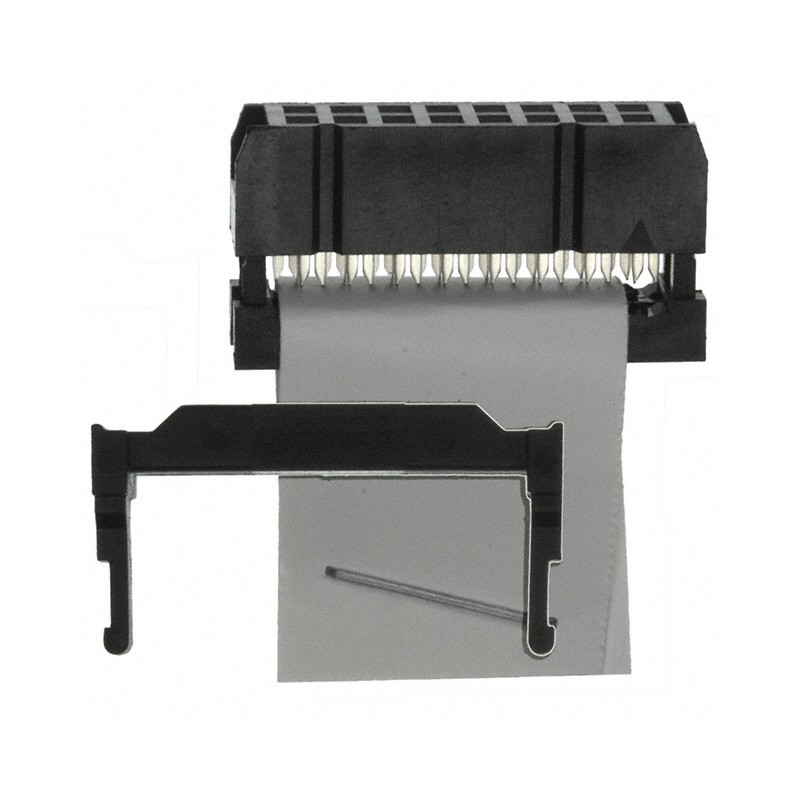 1 pcs : SFH213-PPPC-D13-ID-BK - CONN HEADER 26POS IDC 28AWG GOLD